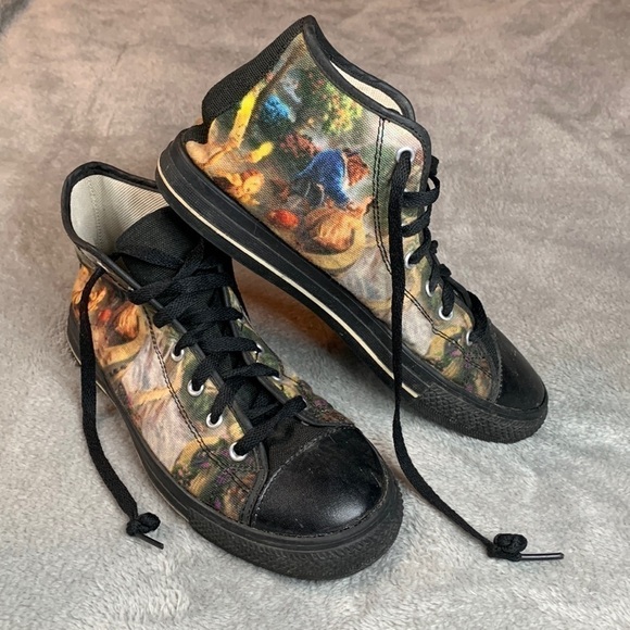 Disney's Beauty and The Beast High Top Shoes - Picture 1 of 7